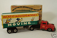 Mickey Mouse Mouseketeers Moving Van by Linemar 